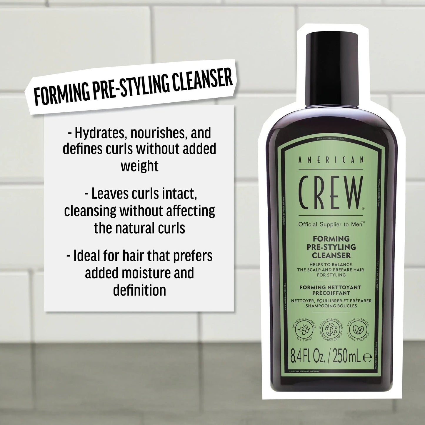 American Crew | Forming Pre-Styling Shampoo (250ml)