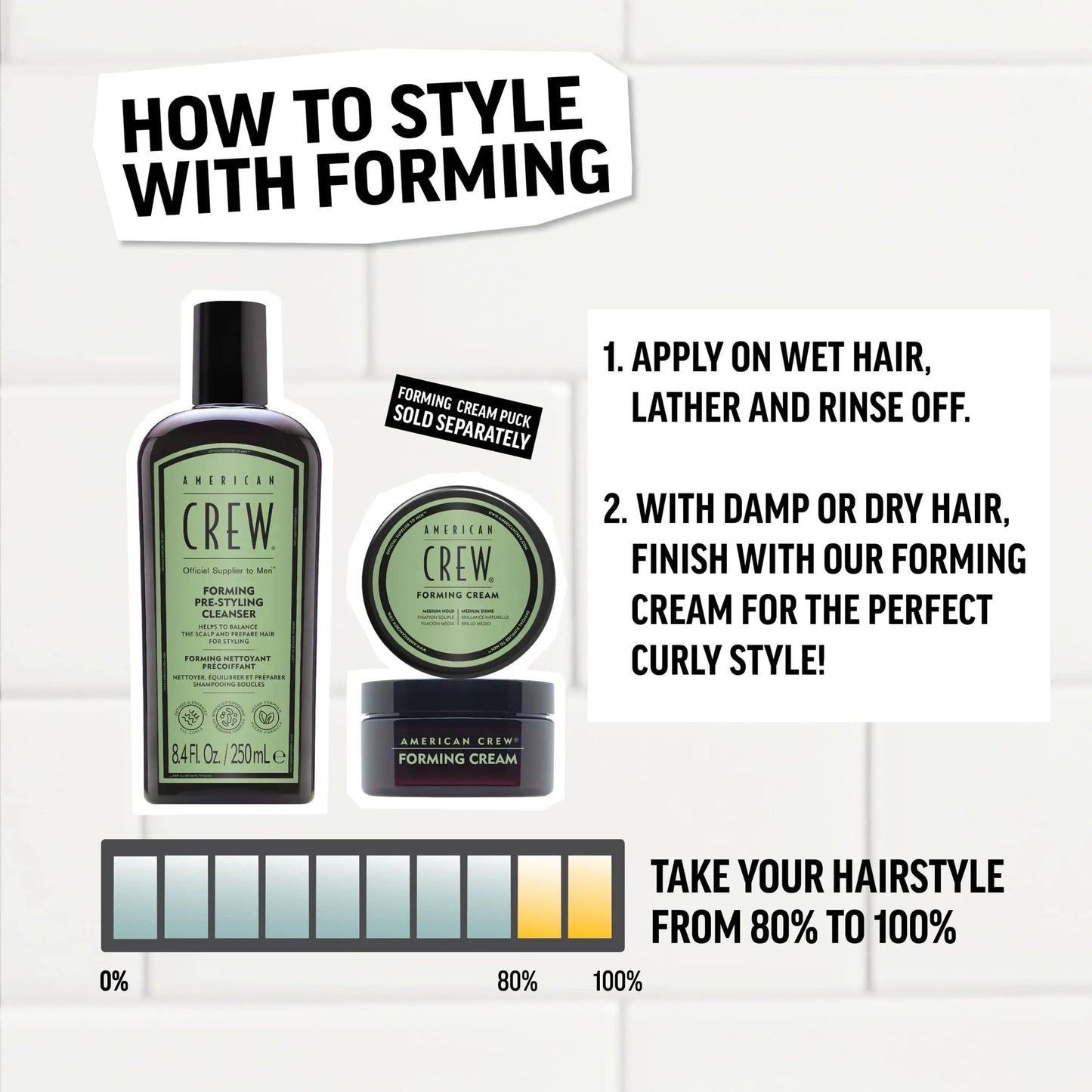 American Crew | Forming Pre-Styling Shampoo (250ml)