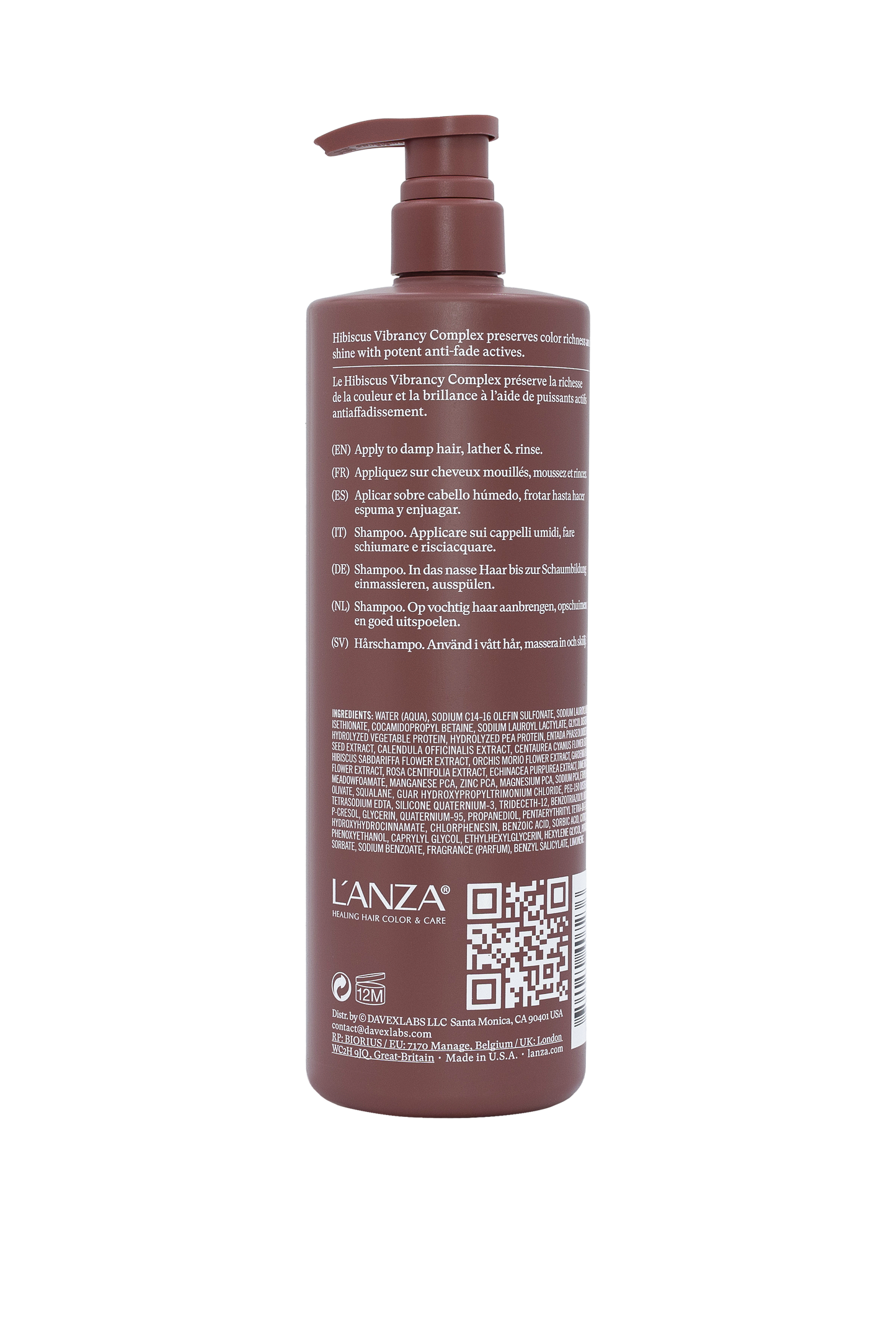 L’ANZA | Healing ColorCare Color-Preserving Shampoo (1L)