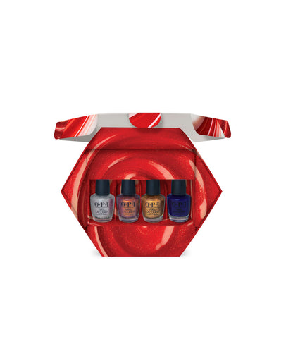 OPI | Nail Lacquer • Good Enough to Treat: Holiday '25 Nail Lacquer 4PC Mini-Pack