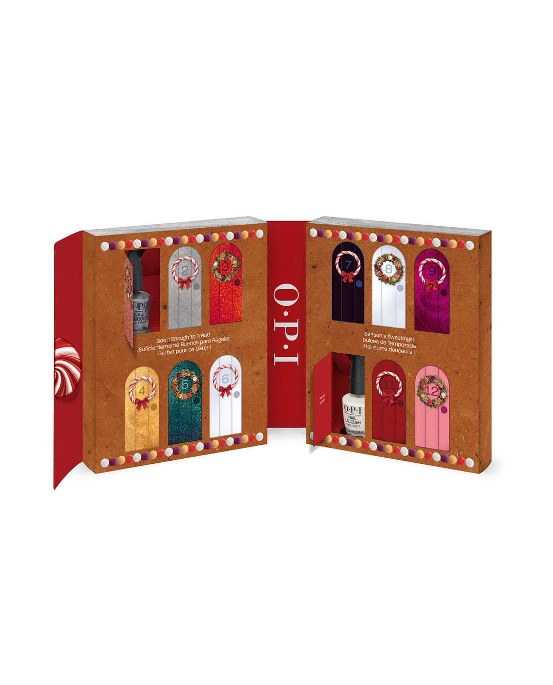 OPI | Nail Lacquer • Good Enough to Treat: Holiday '25 Nail Lacquer 12 PC Mini-Pack