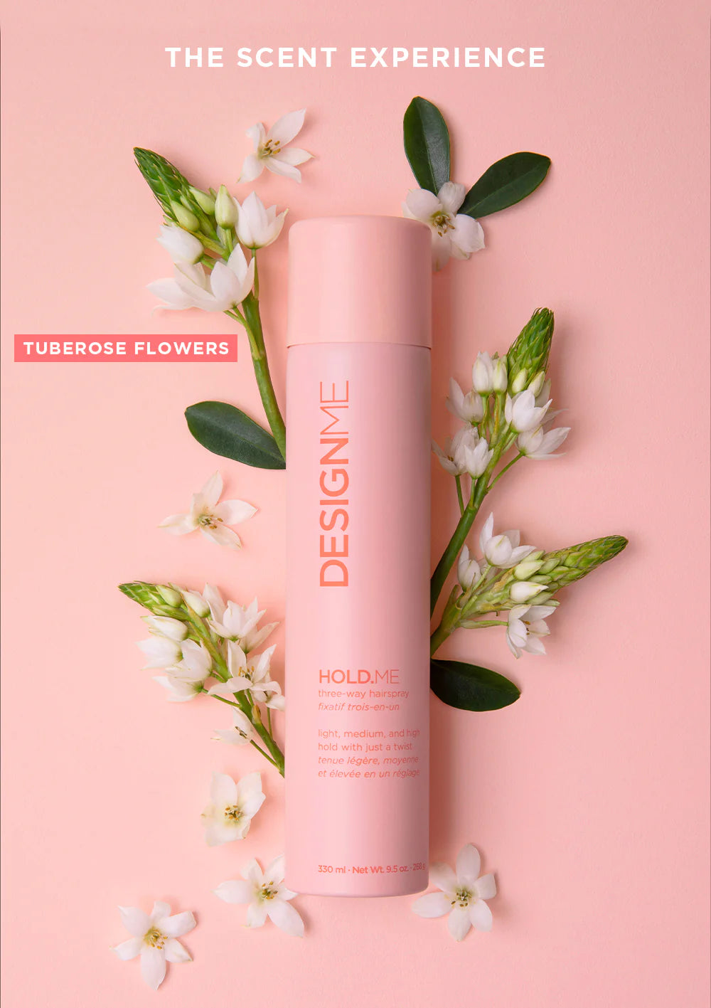 DesignMe | HOLD.ME Three Ways Hairspray (330ml)