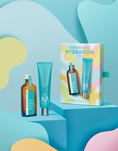 Moroccanoil | Destination Hydration – Hair & Hand Care Set (Light)