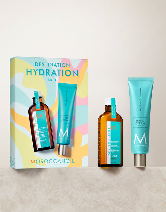 Moroccanoil | Destination Hydration – Hair & Hand Care Set (Light)