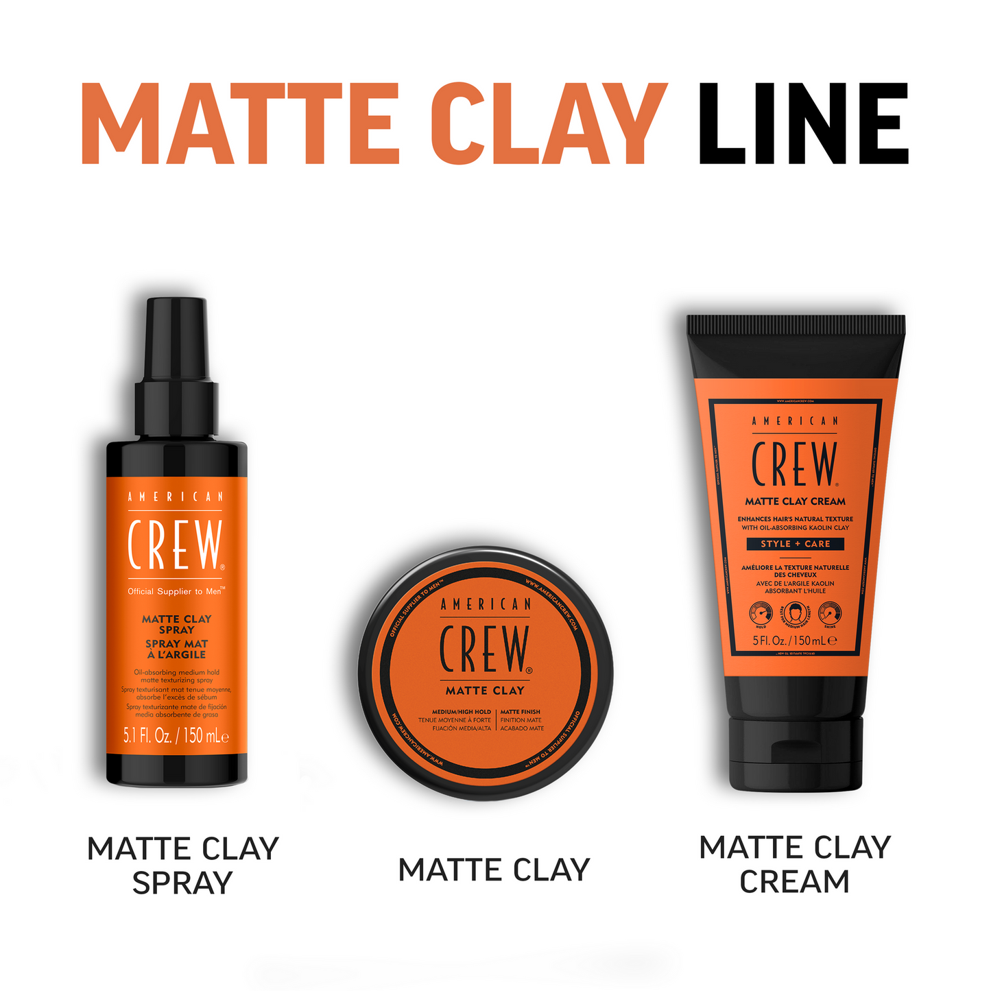American Crew | Matte Clay Cream (150ml)