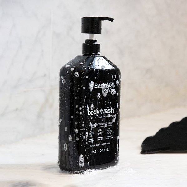 BlackWolf | Charcoal Body Wash (1L)