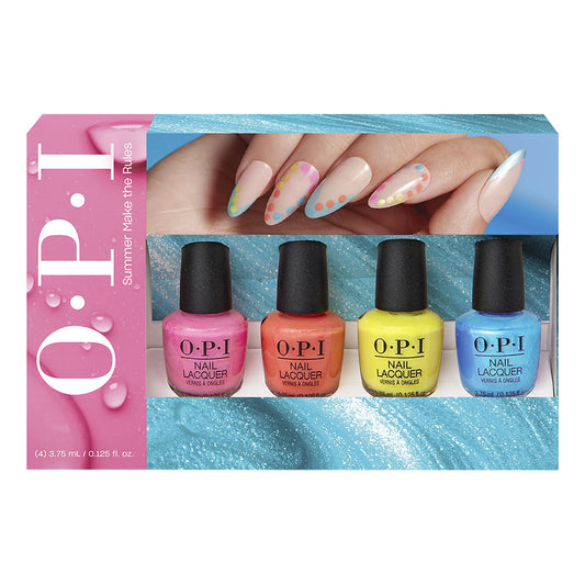 OPI | Nail Lacquer • Summer Make The Rules 4pc Mini Pack