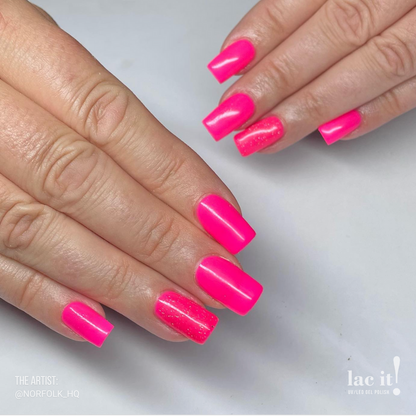 en Vogue | Lac it! Gel Polish • Neon Pink