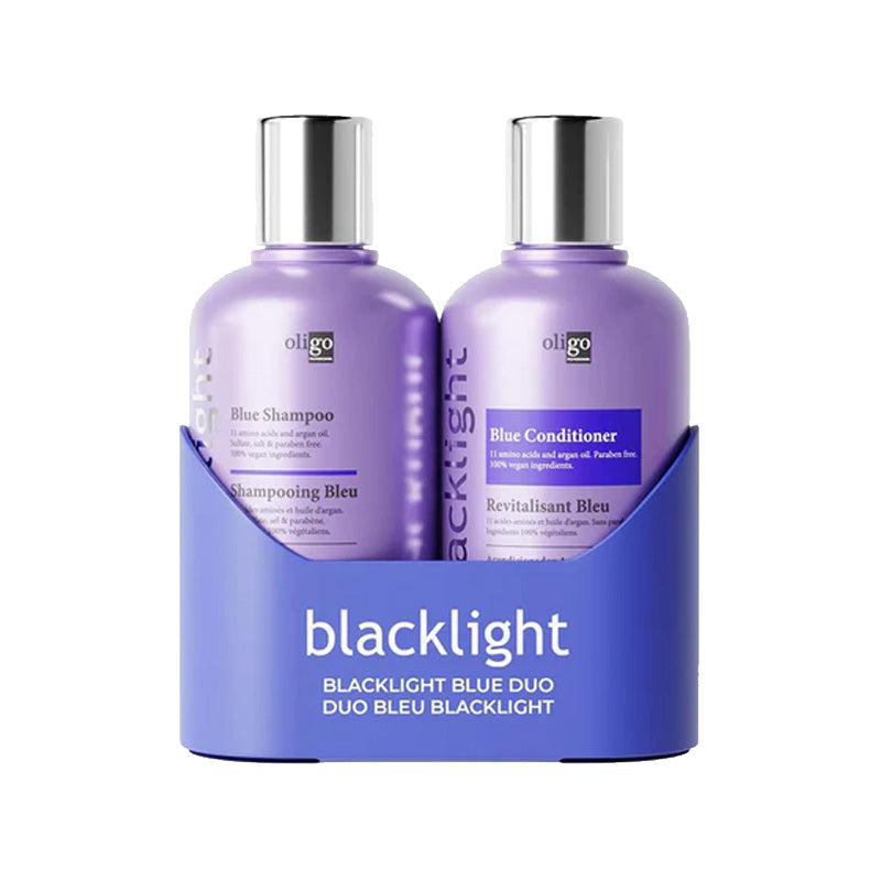 Oligo | Blacklight Blue Shampoo and Conditioner Duo (250ml)