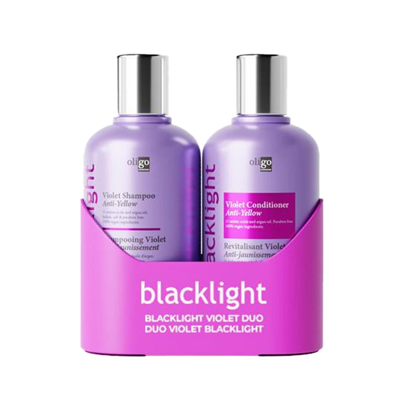 Oligo | Blacklight Violet Shampoo and Conditioner Duo (250ml)