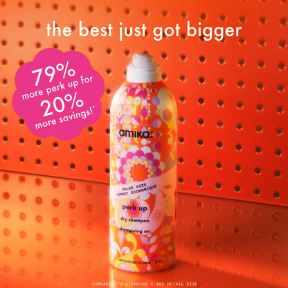 amika | perk up talc-free dry shampoo (64ml)