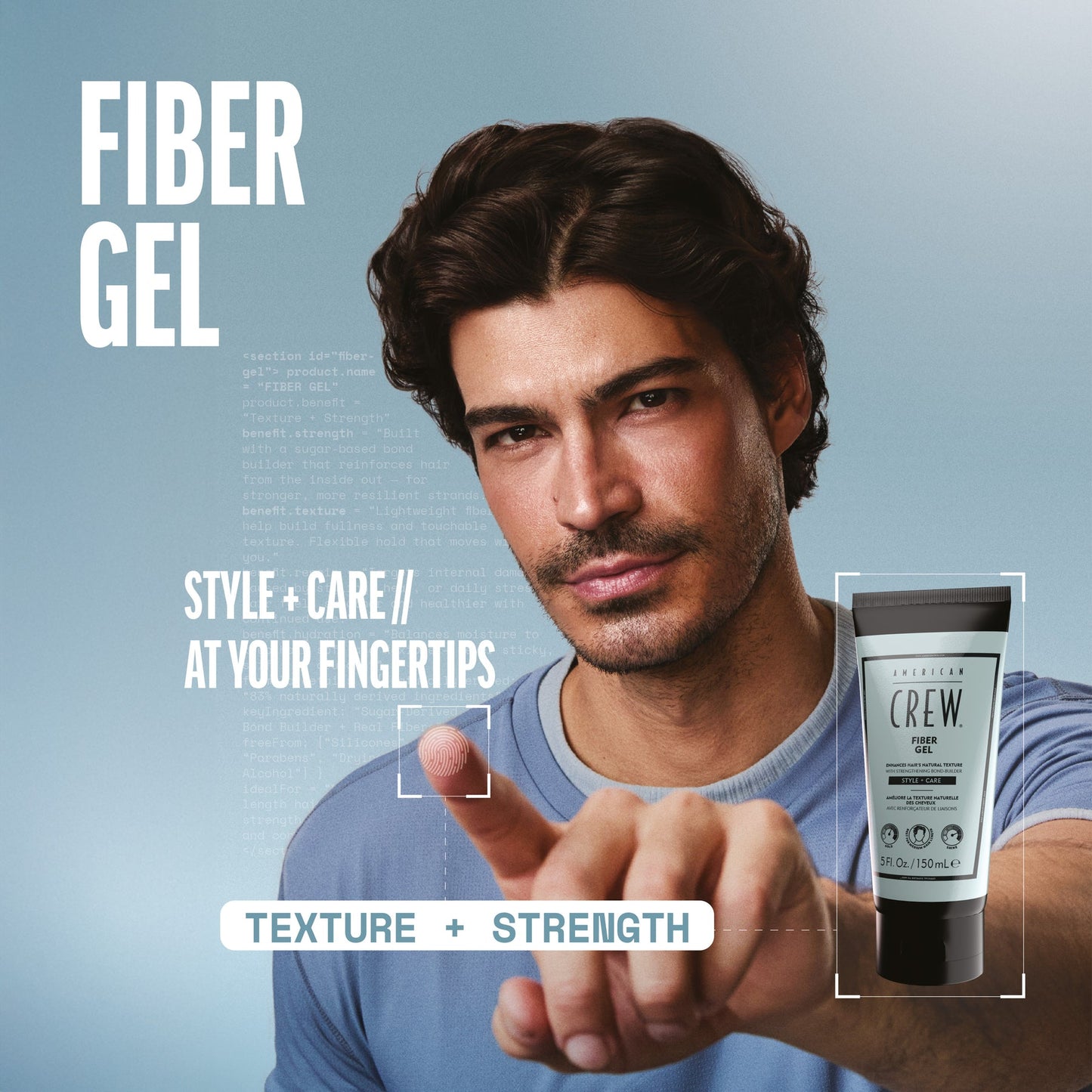American Crew | Fiber Gel (150ml)