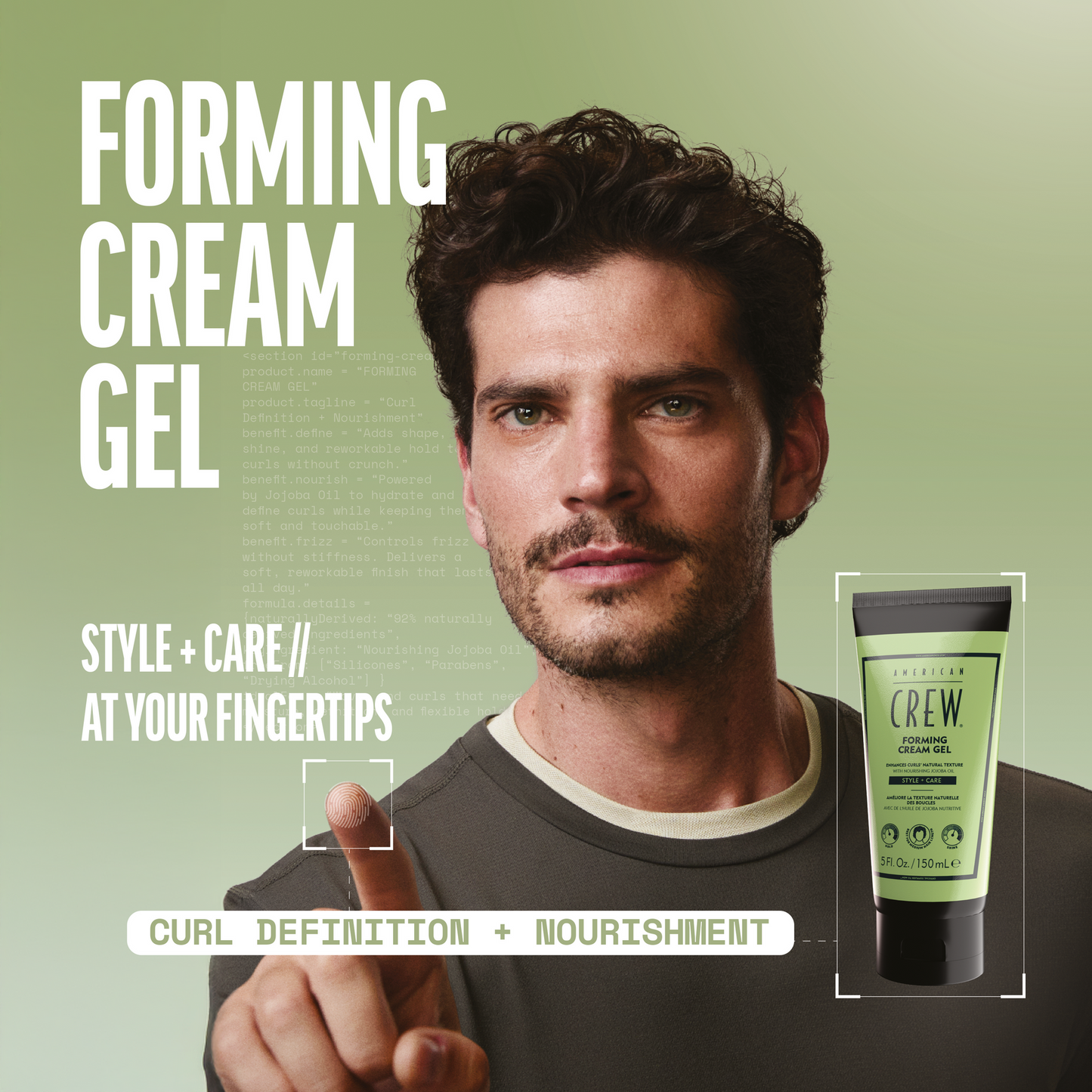American Crew | Forming Cream Gel (150ml)
