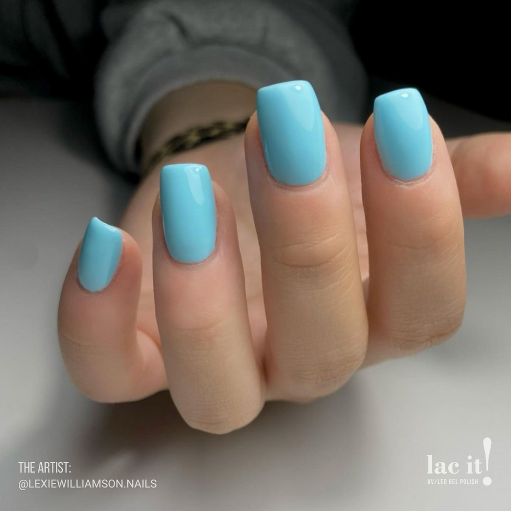 en Vogue | Lac it! Gel Polish • Tiffany Blue