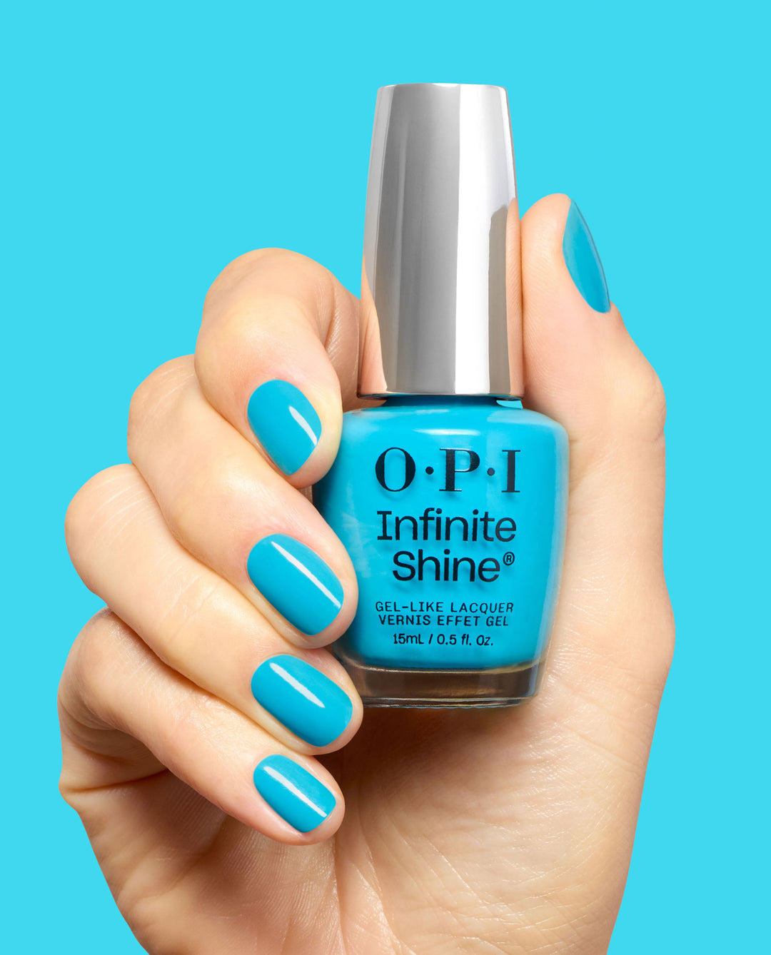 OPI | Infinite Shine • Trip to the Brite Side: Beach Party Teal Dawn