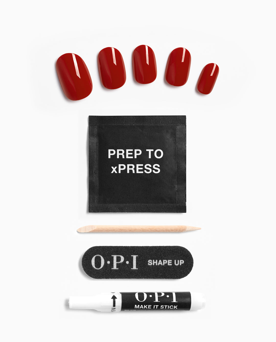 OPI | xPRESS/ON • Big Apple Red (Classic)