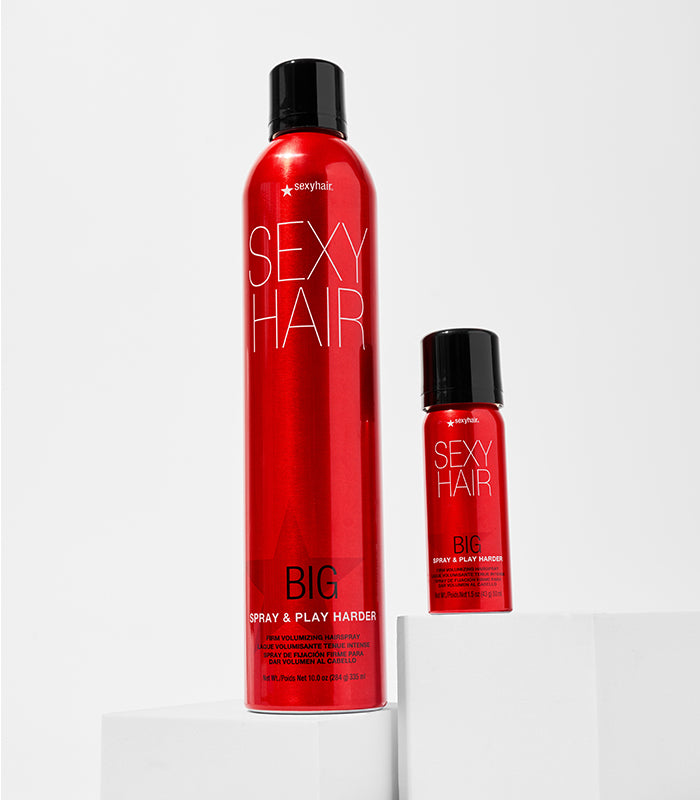 SexyHair | Spray & Play Harder • Firm Volumizing Hairspray (335ml)