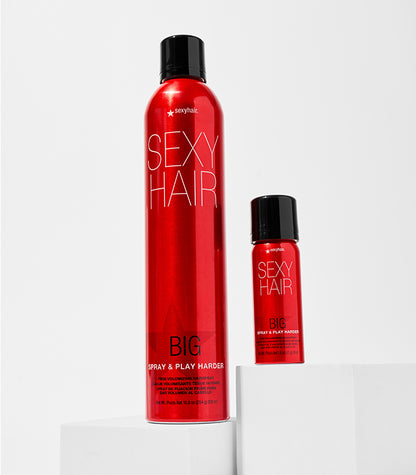 SexyHair | Spray & Play Harder • Firm Volumizing Hairspray (335ml)