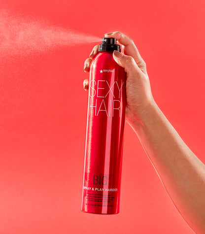 SexyHair | Spray & Play Harder • Firm Volumizing Hairspray (335ml)