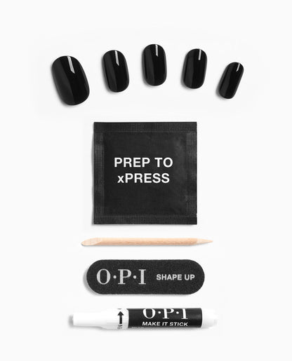 OPI | xPRESS/ON • Black Onyx (Classic)