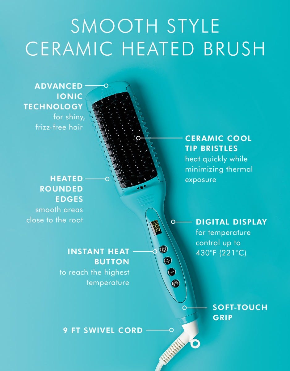 Moroccanoil | Smooth Style Ceramic Heated Brush