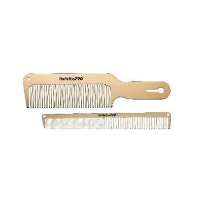 BaBylissPRO | Metal Comb Duo Gold