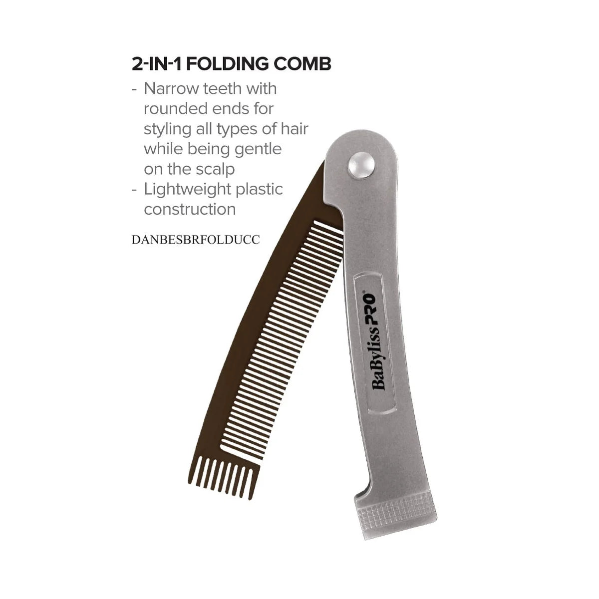 BaBylissPRO | 2-in-1 Comb Foldable Handle