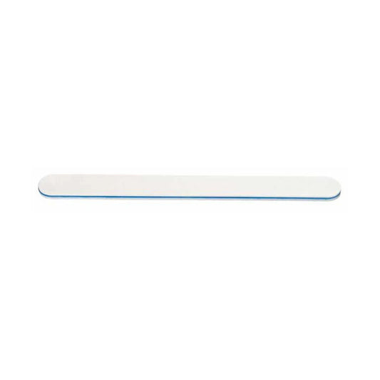 Silkline | White Cushion Nail File, Blue