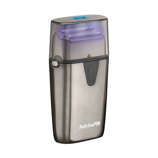 BaBylissPRO | UV Disinfecting Metal Double Foil Shaver SILVER