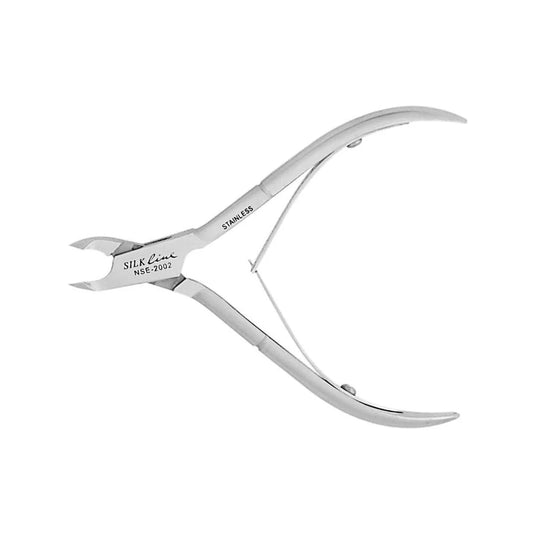 Silkline | Cuticle Nipper Quarter Jaw Satin Finish 4 Inches