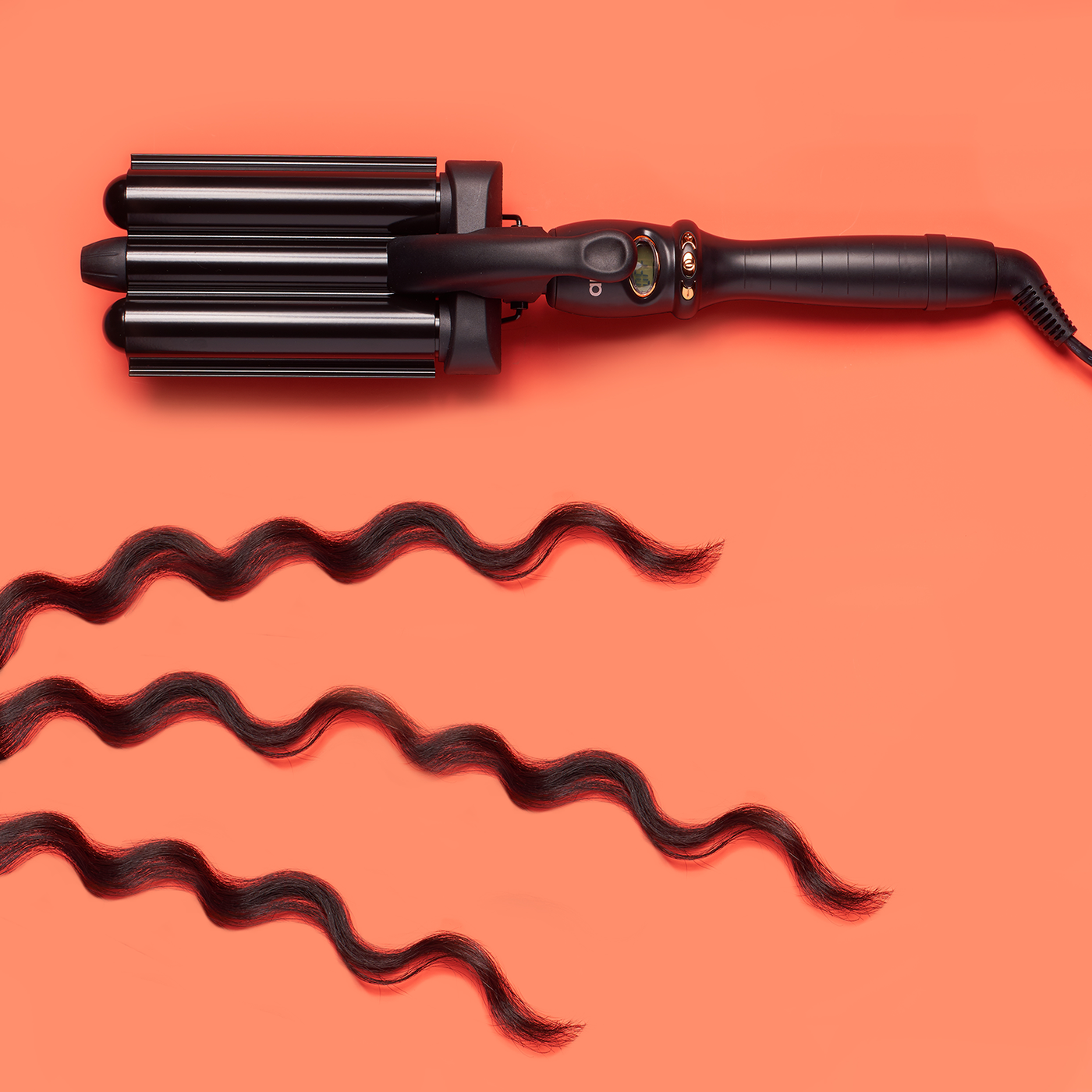 amika | high tide deep waver beach waver curling iron