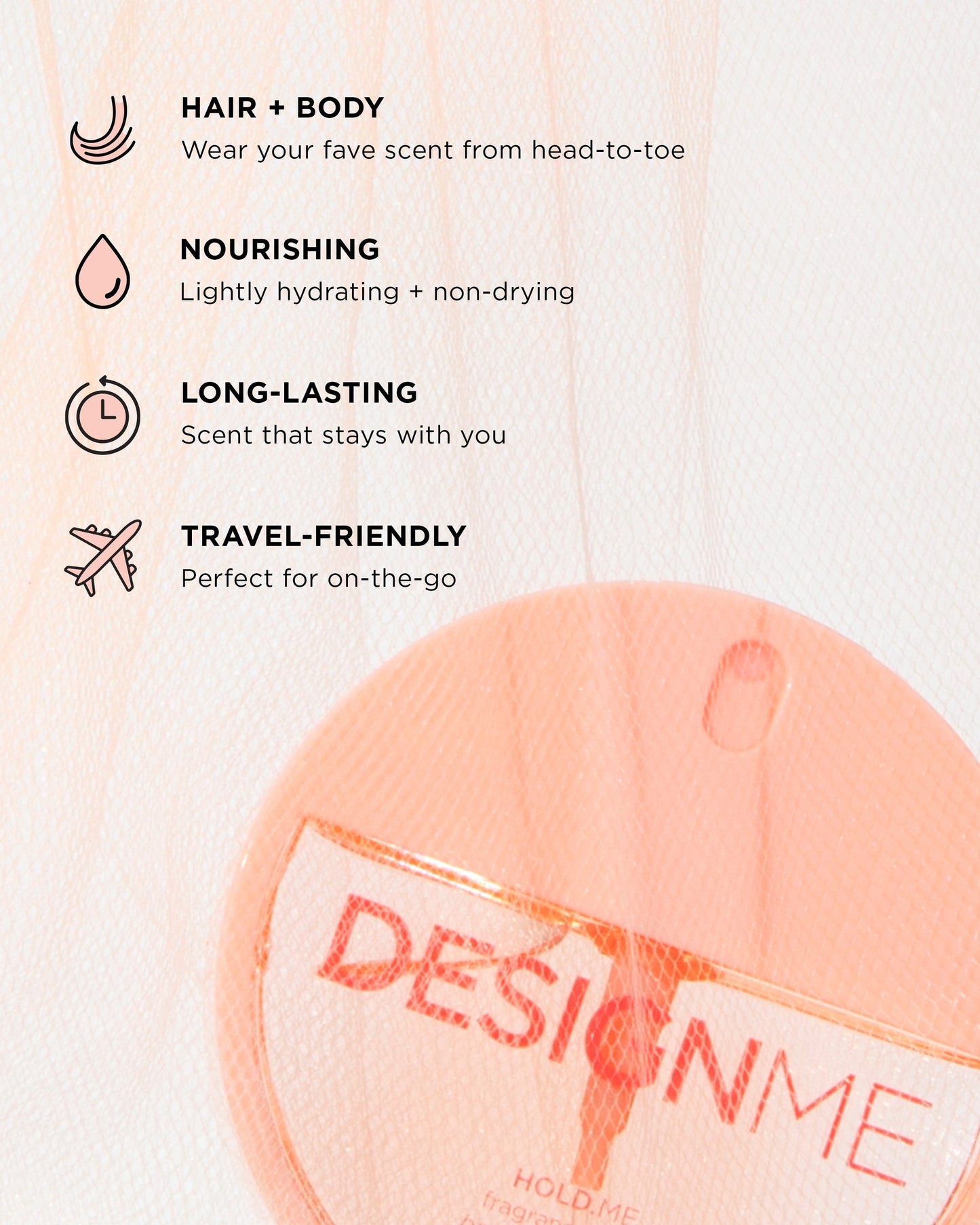 DesignMe | HOLD.ME Hair & Body Fragrance Mist (25ml)