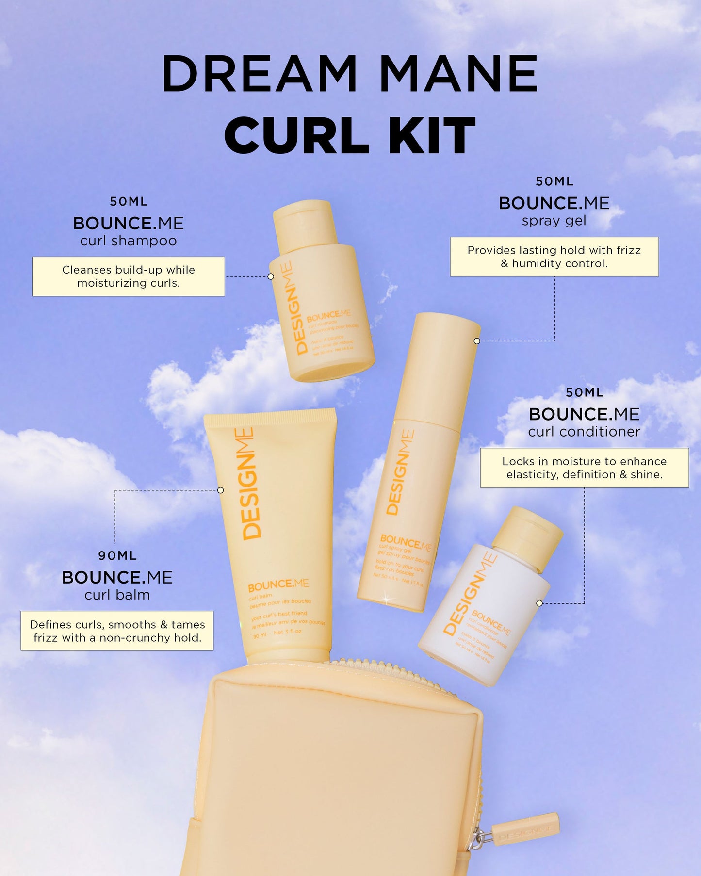 DesignMe | Dream Mane Curl Kit
