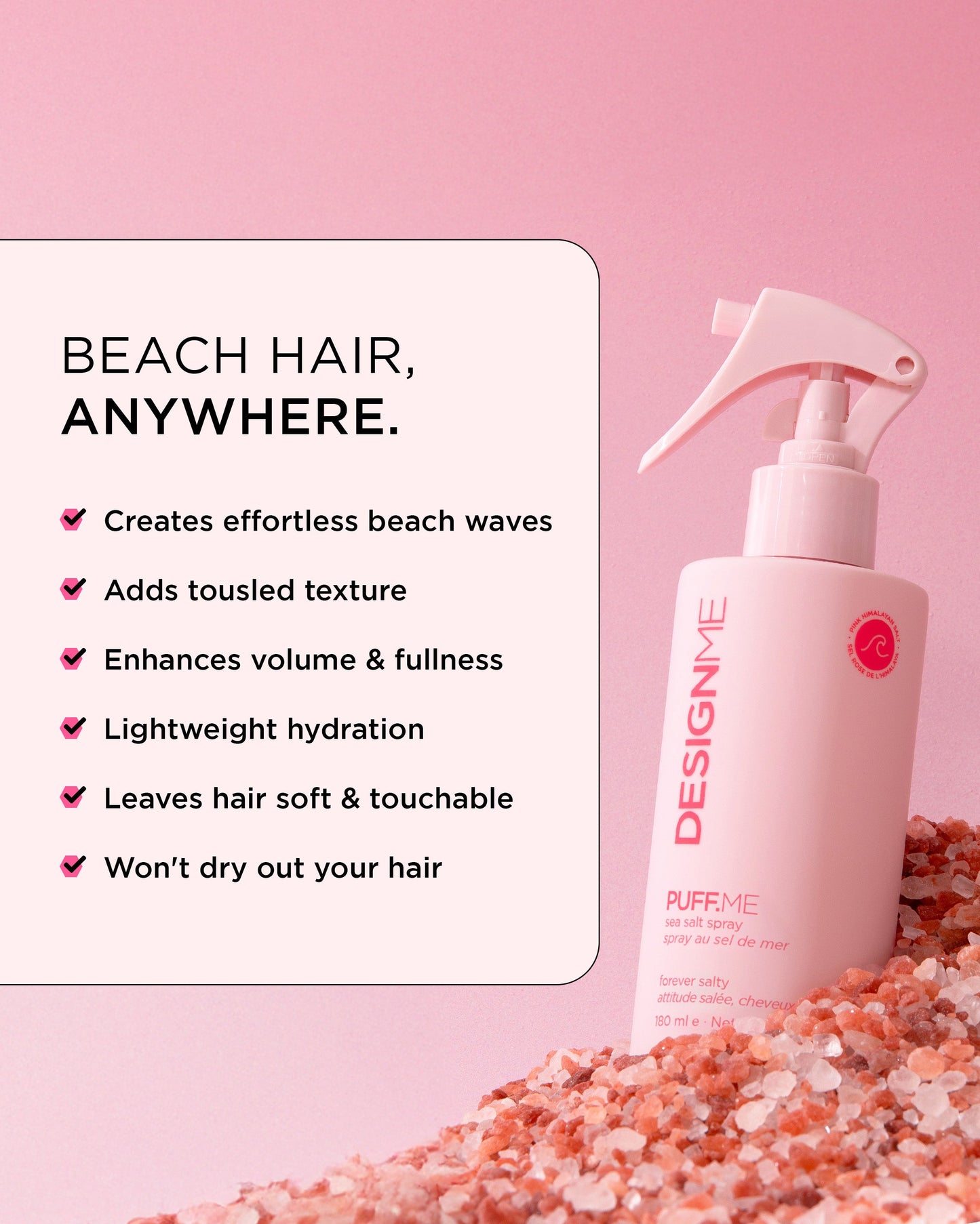 DesignMe | PUFF.ME Sea Salt Spray (180ml)