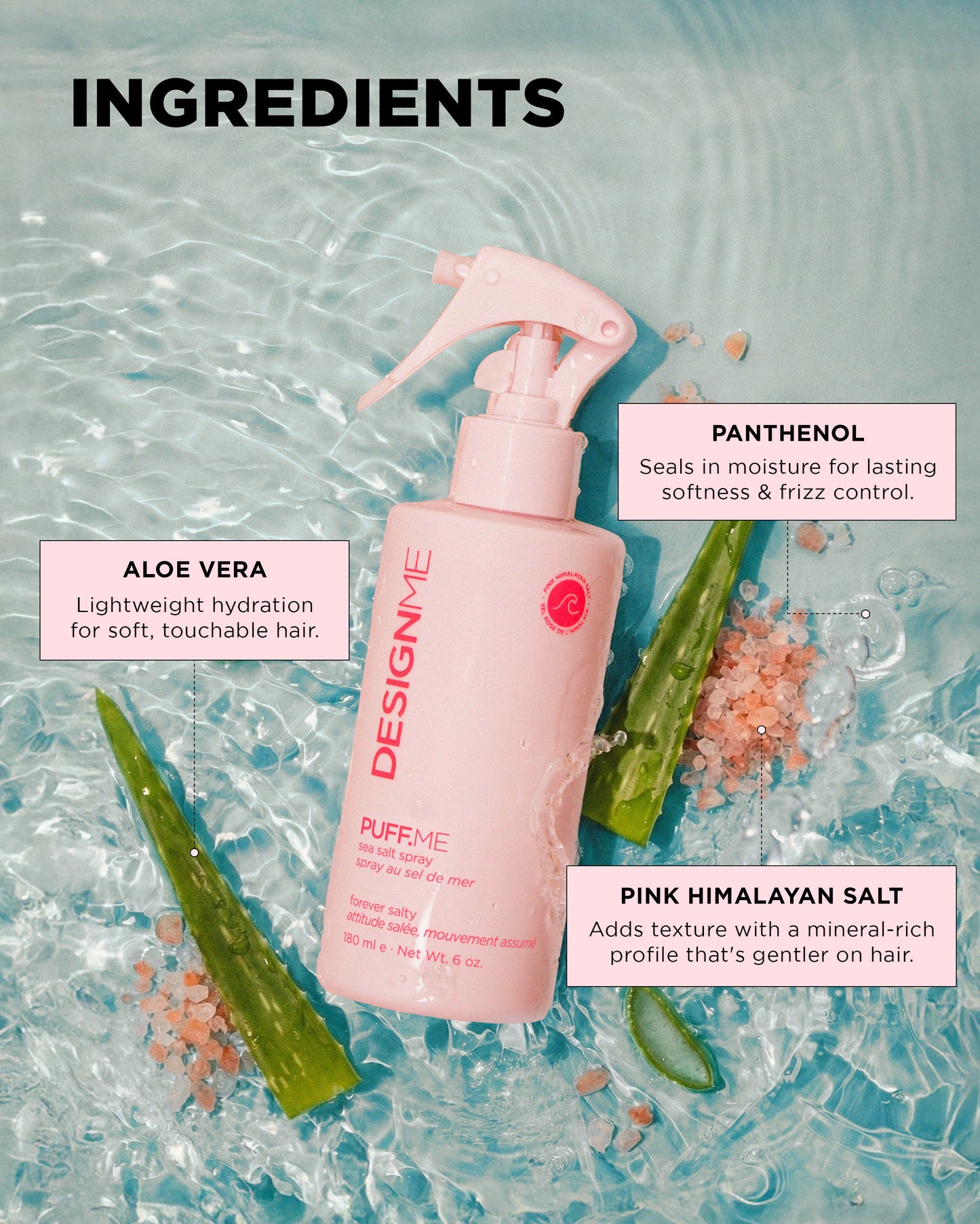 DesignMe | PUFF.ME Sea Salt Spray (180ml)