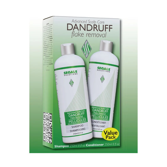 Segals Solutions | Anti Dandruff Shampoo and Conditioner Duo (250ml)