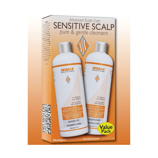 Segals Solutions | Sensitive Allergic Shampoo and Conditioner Duo (250ml)