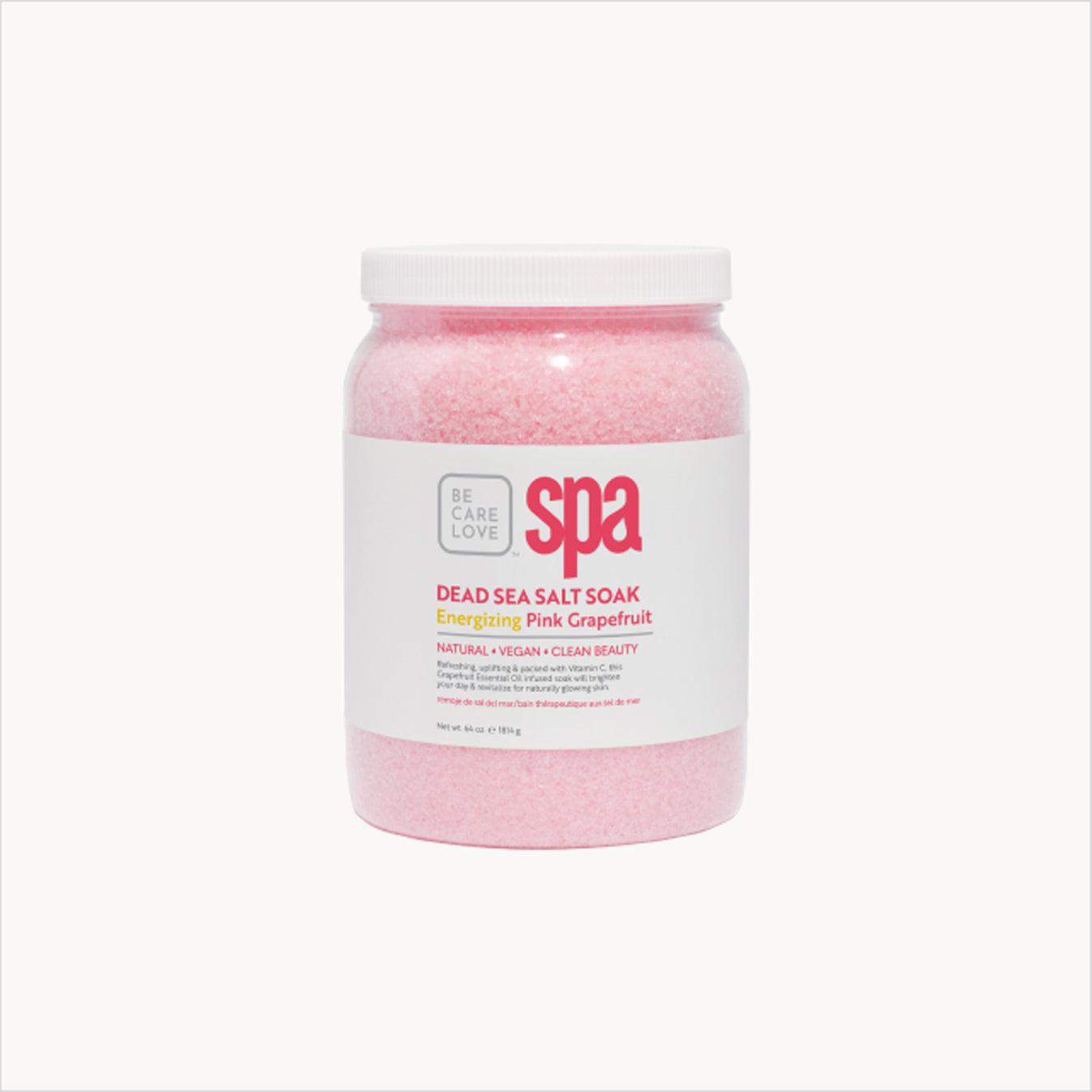 BCL Spa | Pink Grapefruit Dead Sea Salt Soak (64oz)