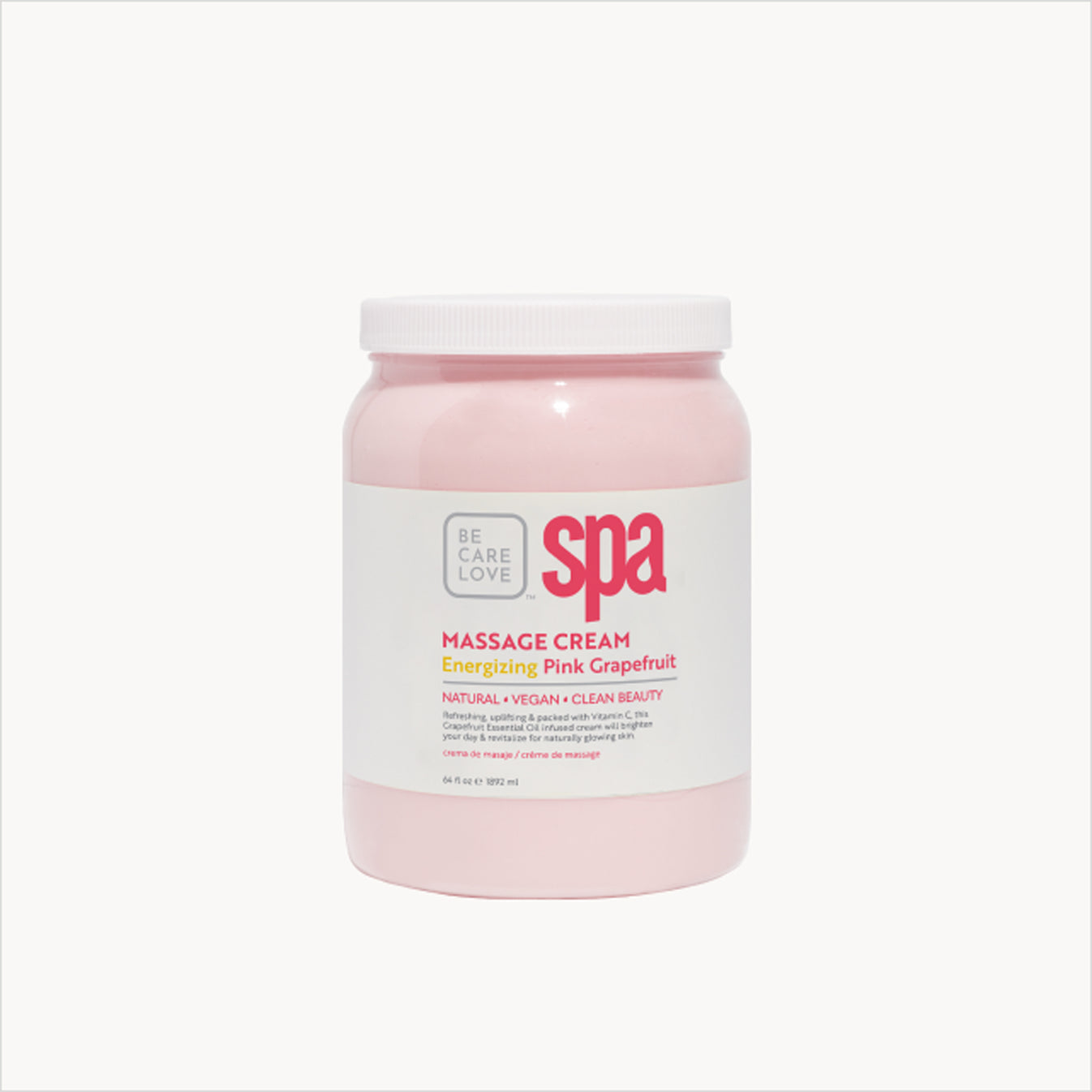 BCL Spa | Pink Grapefruit Massage Cream (64oz)