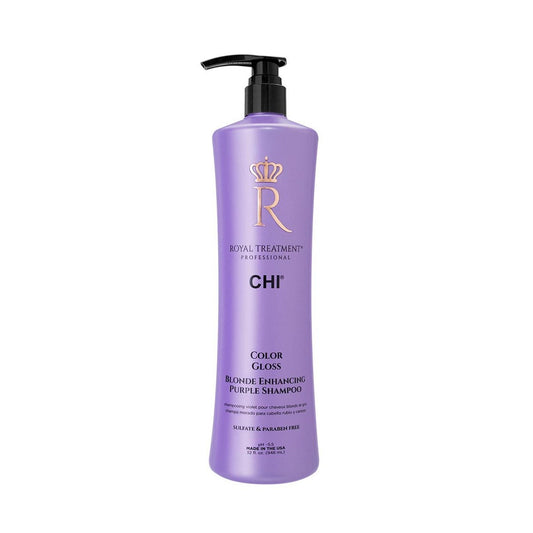 CHI | Royal Treatment Color Gloss Blonde Enhancing Purple Shampoo (1L)