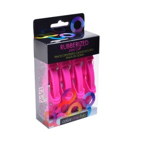 Framar | Foil It Jaw Gator Grip Clips PINK