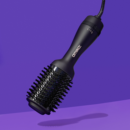amika | hair blow dry brush 2.0 2-in-1 hair styling tool