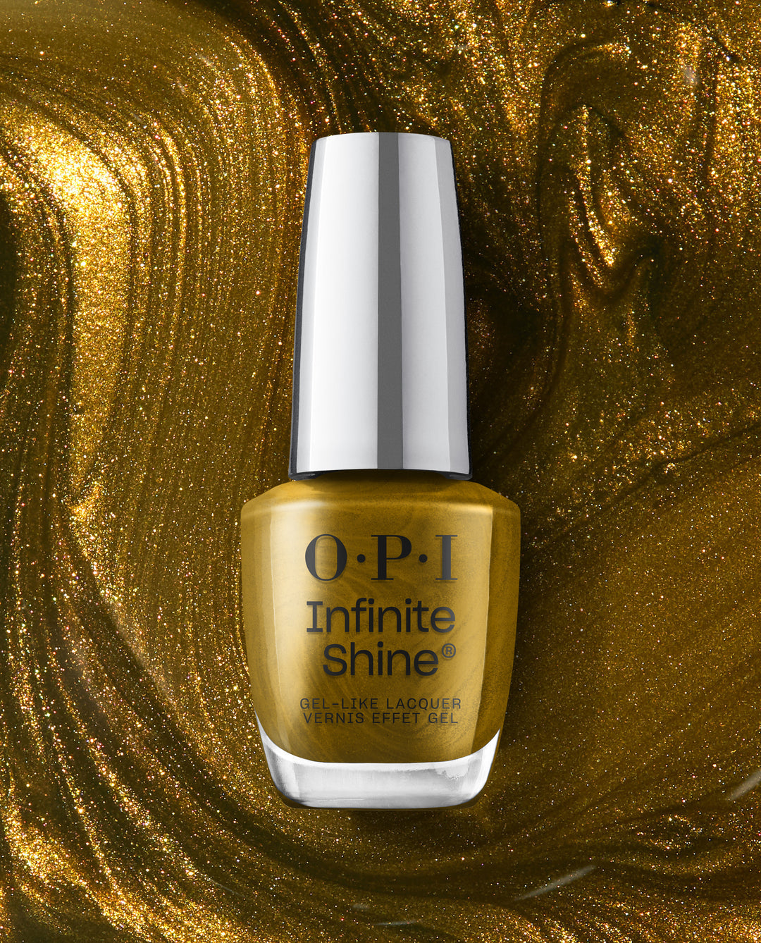 OPI | Infinite Shine • Good Enough to Treat: Have a Brittle Fun