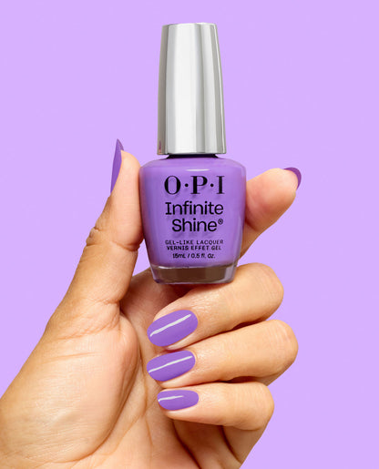 OPI | Infinite Shine • Trip to the Brite Side: Here Plums the Sun