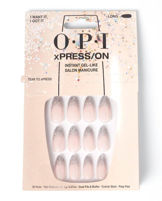 OPI | xPRESS/ON • I Want It, I Got It (Long)