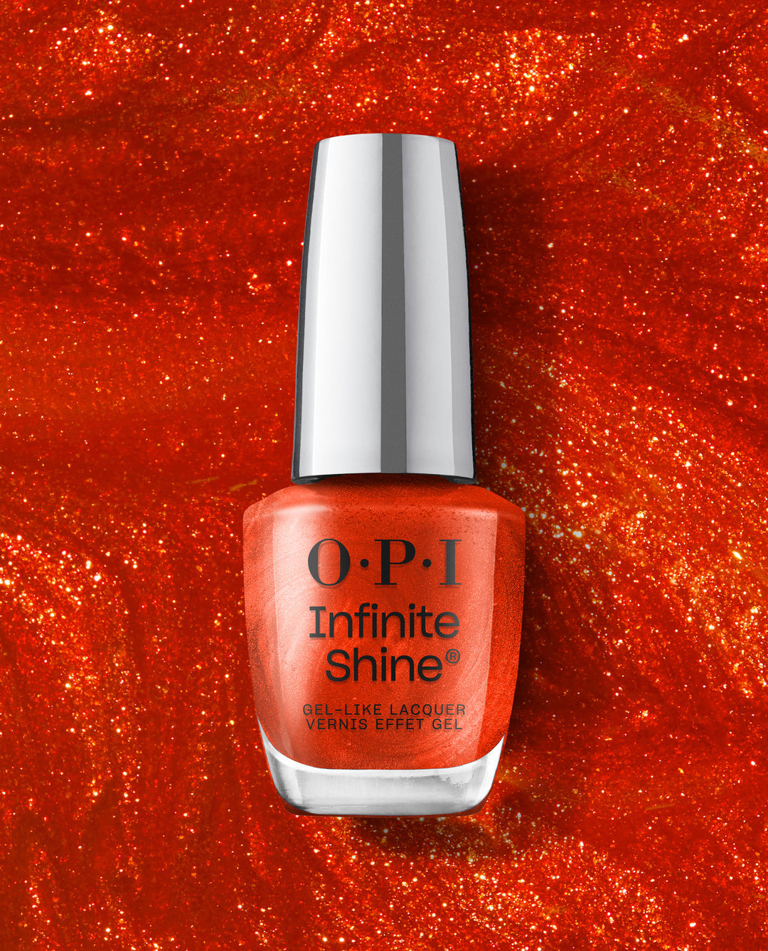 OPI | Infinite Shine • Good Enough to Treat: I’m a Natural Gingerbread