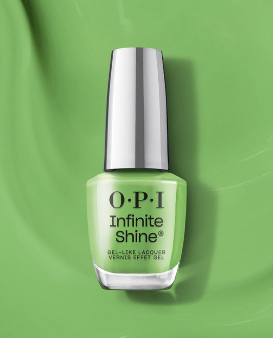 OPI | Infinite Shine • Make 'Em Jelly!: Jelly Green with Envy
