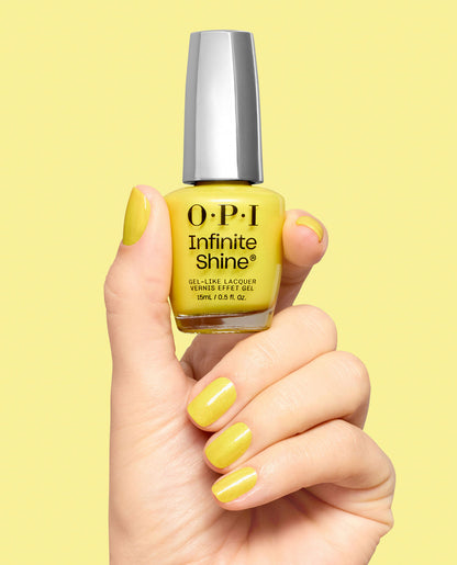 OPI | Infinite Shine • Trip to the Brite Side: Limon-yello!