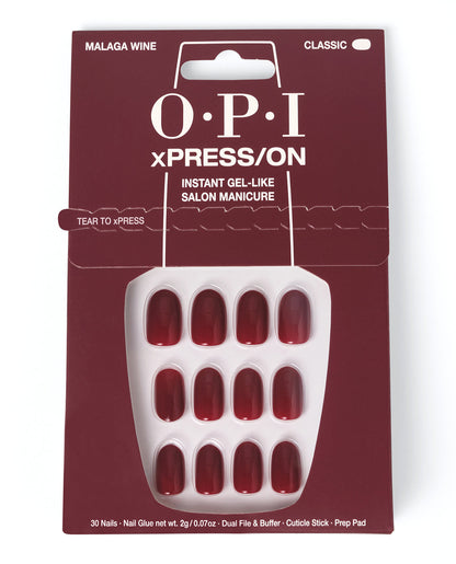 OPI | xPRESS/ON • Malaga Wine (Classic)