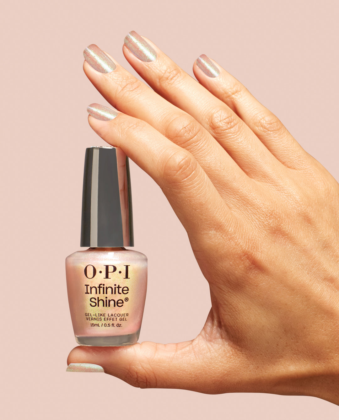 OPI | Infinite Shine • Good Enough to Treat: MarshmelloOo So Sweet